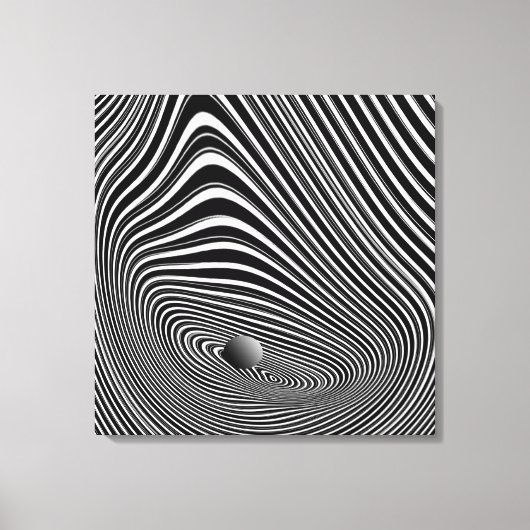 Toile La loi de la gravité 3D (Recto)