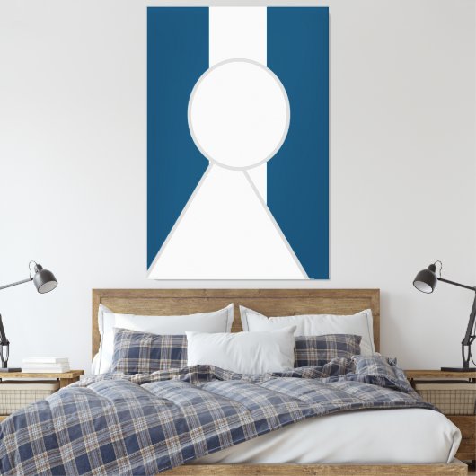 Toile "La longue attente" (Insitu(Chambre))