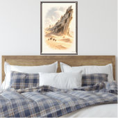 Toile La Longue Attente (Insitu(Chambre))