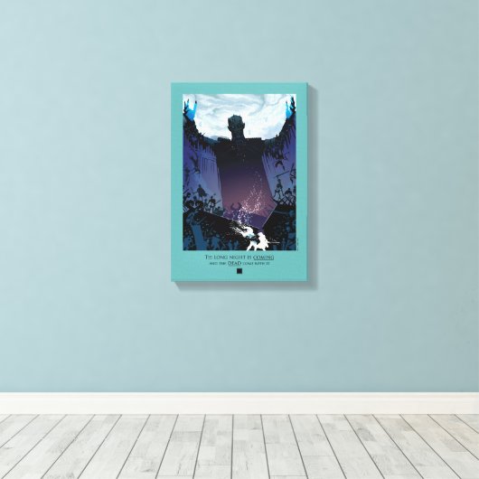 Toile La Longue Nuit Arrive (Insitu (Plancher de Bois))