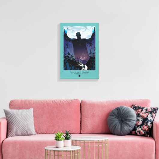 Toile La Longue Nuit Arrive (Insitu(Salon))