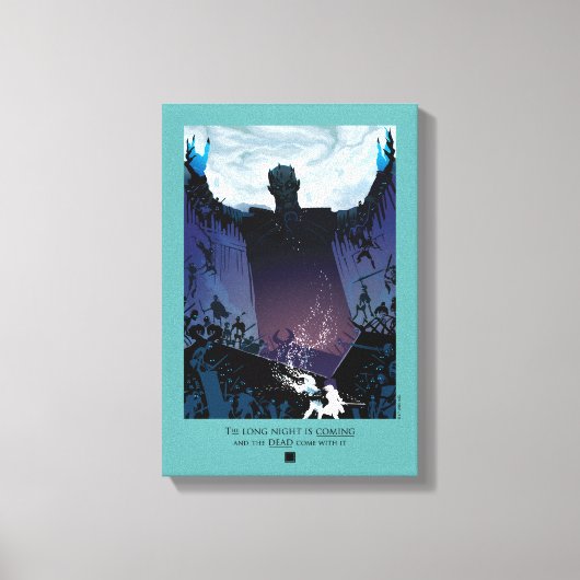 Toile La Longue Nuit Arrive (Recto)