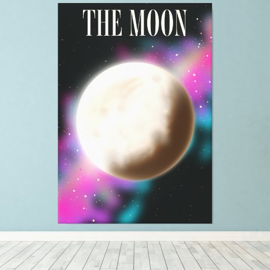 Toile La Lune (Insitu (Plancher de Bois))