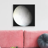 Toile La lune de Saturne Encelade 2 (Insitu(Salon))