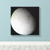 Toile La lune de Saturne Encelade 2 (Insitu (Plancher de Bois))