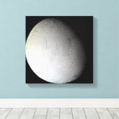 Toile La lune de Saturne Encelade 3 (Insitu (Plancher de Bois))