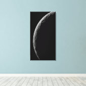 Toile La lune de Saturne Tethys (Insitu (Plancher de Bois))