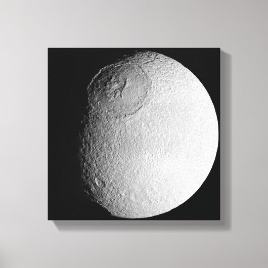 Toile La lune de Saturne Tethys 2 (Recto)