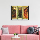 Toile La lune et les étoiles by Alphonse Mucha (Insitu(Salon))