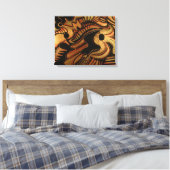 Toile La Lune et les étoiles II (Insitu(Chambre))
