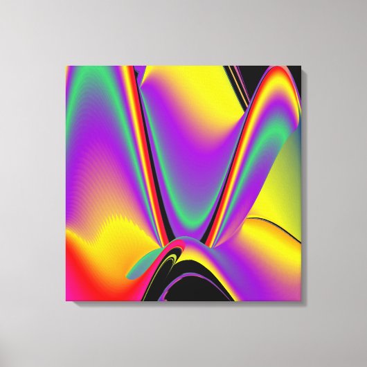 Toile La magie des couleurs Abstrait Rainbowart 3D (Recto)
