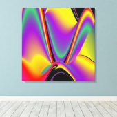 Toile La magie des couleurs Abstrait Rainbowart 3D (Insitu (Plancher de Bois))