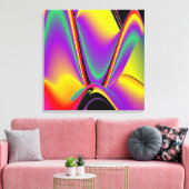 Toile La magie des couleurs Abstrait Rainbowart 3D (Insitu(Salon))