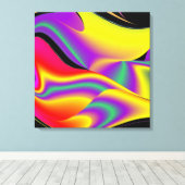 Toile La magie des couleurs Abstrait Rainbowart 3D (Insitu (Plancher de Bois))