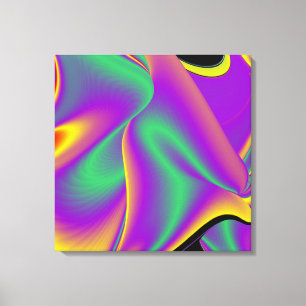 Toile La magie des couleurs Abstrait Rainbowart 3D