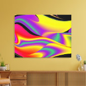 Toile La magie des couleurs Abstrait Rainbowart 3D (Insitu(Salon))