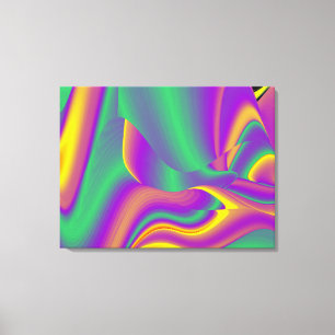 Toile La magie des couleurs Abstrait Rainbowart 3D
