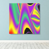 Toile La magie des couleurs Abstrait Rainbowart 3D (Insitu (Plancher de Bois))