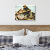 Toile La Main d'assistance, 1881 par Emile Renouf (Insitu(Chambre))