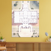 Toile La Maison Blanche Président Washington D.C. Plan (Insitu(Salon))
