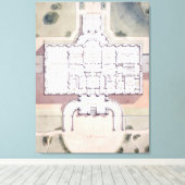 Toile La Maison Blanche Président Washington D.C. Plan (Insitu (Plancher de Bois))