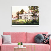 Toile La maison de George Washington (Insitu(Salon))