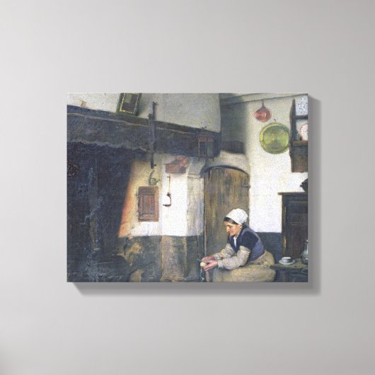 Toile La Maison de Therese, 1881 (Recto)