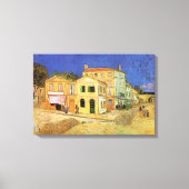 Toile La maison de Vincent à Arles par Vincent van Gogh (Recto)
