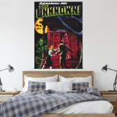 Toile La Maison Hantée Inconnue Comics Vintages (Insitu(Chambre))