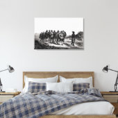 Toile La marche de Miles Standish (Insitu(Chambre))