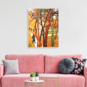 Toile La marche en chute de Feuilles par Vincent van Gog (Insitu(Salon))