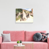 Toile La Marche Mariage de Robinson, mariés Vintages (Insitu(Salon))