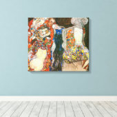 Toile La Mariée | Gustav Klimt | (Insitu (Plancher de Bois))