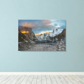 Toile La marque de l'hiver (Insitu (Plancher de Bois))