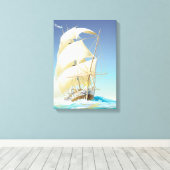 Toile La mer (Insitu (Plancher de Bois))