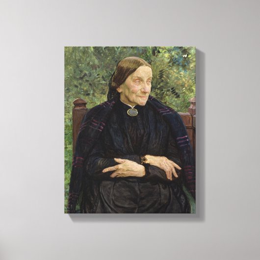 Toile La mère de Lichtwark, 1908 (Recto)