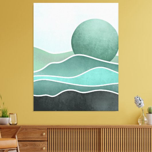 Toile La montagne du Boho (Insitu(Salon))