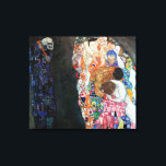 Toile La mort et la vie | Gustav Klimt |<br><div class="desc">Death and Life est une peinture de Gustav Klimt datant de 1910-15.</div>
