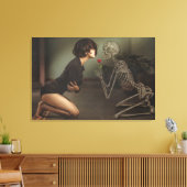 Toile La mort et le grand-père (Insitu(Salon))