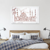 Toile La Mosquée Bleue | Istanbul, Turquie (Insitu(Chambre))