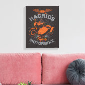 Toile La moto volante de Hagrid (Insitu(Salon))