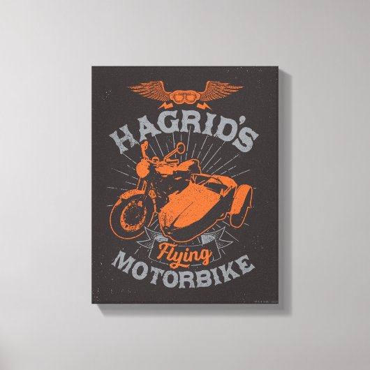 Toile La moto volante de Hagrid (Recto)