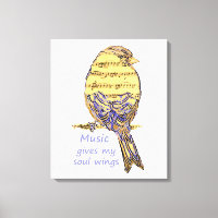La musique donne des ailes à mon âme Citation Insp