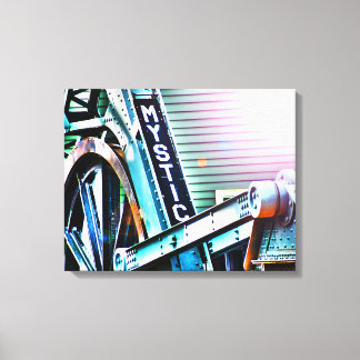 Toile La Mystic River Drawbridge Comme Je La Vois