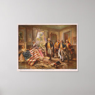 Toile La naissance de la vieille gloire par Edouard