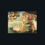 Toile La naissance de Vénus<br><div class="desc">La naissance de Vénus par Sandro Botticelli La naissance de Vénus est un tableau de 1486 de Sandro Botticelli. Botticelli a été chargé de peindre l'oeuvre de la famille Médicis de Florence. Il représente la déesse Vénus, ayant émergé de la mer comme une femme pleinement cultivée, arrivant à la mer-côte....</div>