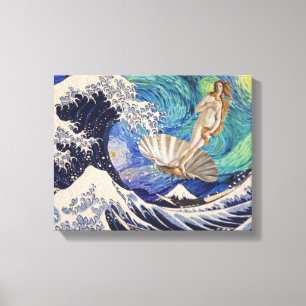 Toile La naissance de Vénus à la Grande Vague
