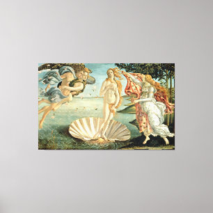 Toile La naissance de Vénus, c.1485 (température sur t