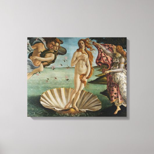 Toile La naissance de Vénus (par Sandro Botiicelli) (Recto)