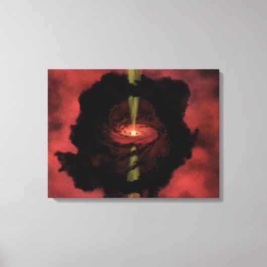 Toile La naissance d'une étoile (Recto)